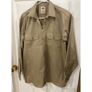 DICKIES MENS SHIRT 2 POCKET SIZE SMALL POLYESTER COTTON
